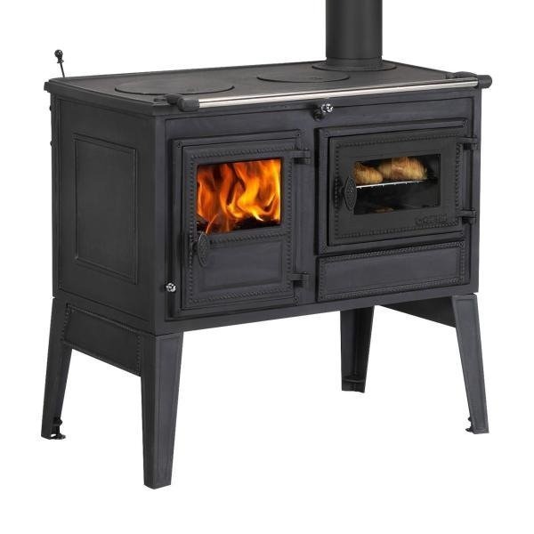 ID-185706-orig-600x600-1.jpg Globe Fire Atlas – Holzherd 7 kW aus Gusseisen mit Backofen & Kochplatten – Bild 1